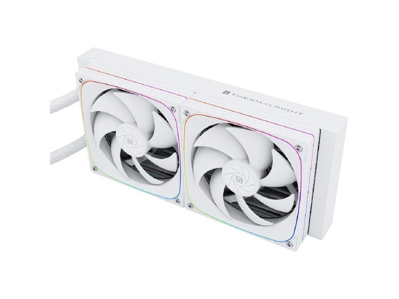 Thermalright Система водяного охлаждения Frozen Horizon 240 Digital Argb White / 2x120mm ARGB PWM Fans / TRFH240DAW