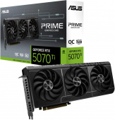 Видеокарта ASUS GeForce RTX5070TI-O16G 16GB GDDR7 256 bit 3*DP/HDMI  (PRIME-RTX5070TI-O16G) RTL