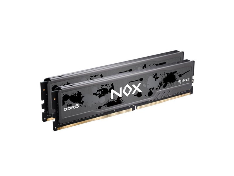 Модуль памяти Apacer 32GB DDR5 5600-40 DIMM AH5U32G56C522MBAA-2 2048x8 1.25V OC NOX DDR5 w/HS RP-K2