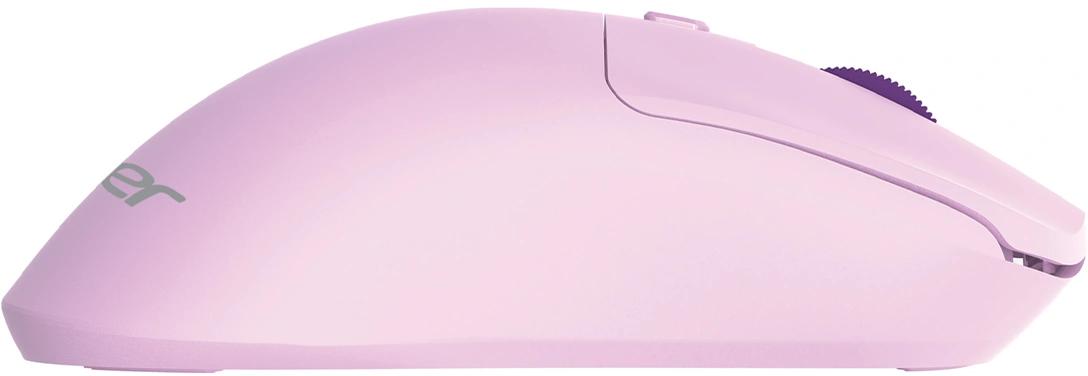 Мышь Acer OMR501 фиолетовый оптическая 1600dpi silent беспров. USB 4but (ZL.MCE11.017)