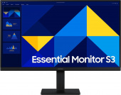 Монитор Samsung 24" Essential S3 S24D300GAIXCI черный IPS LED 16:9 HDMI матовая 250cd 178гр/178гр 1920x1080 100Hz VGA FHD 2.4кг