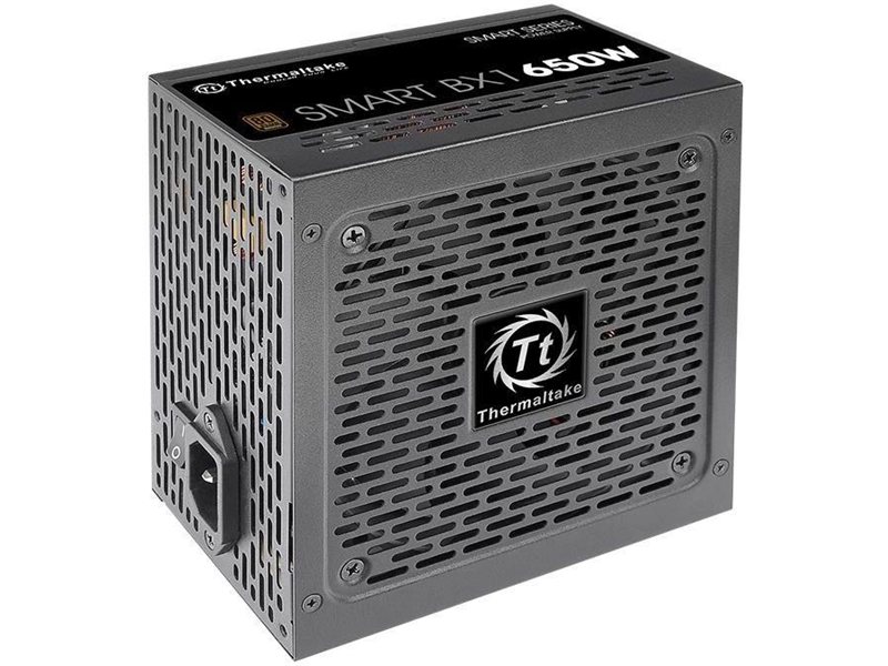 Блок питания Thermaltake ATX 650W Smart BX1 SE 80+ bronze (20+4pin) APFC 120mm fan color LED 6xSATA RTL