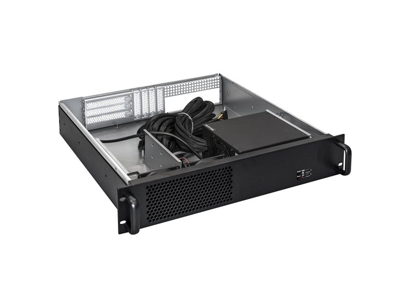 Exegate EX292559RUS Серверный корпус ExeGate Pro 2U450-03 <RM 19", высота 2U, глубина 450, БП 600ADS, USB>