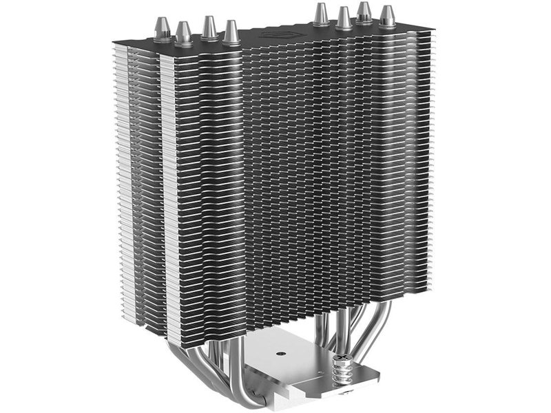 Устройство охлаждения(кулер) ID-Cooling SE-224K-I Soc-1200/1700/1851 серебристый/черный 4-pin 15.2-32.5dB Al+Cu 220W 810gr Bulk (SE-224K-I BULK)
