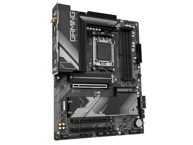 Материнская плата MB GIGABYTE AMD B650 sAM5, 4xDDR5(192GB), HDMI 2.1/DP, 1xPCIe 4.0x16, 2xPCIe 3.0x16, 1xLAN (2.5GbE), Wi-Fi, BT, 4xSATA 6Gb/s, 3xM.2, 1xUSB-C, 4xUSB 3.2, 3xUSB 2.0, ATX
