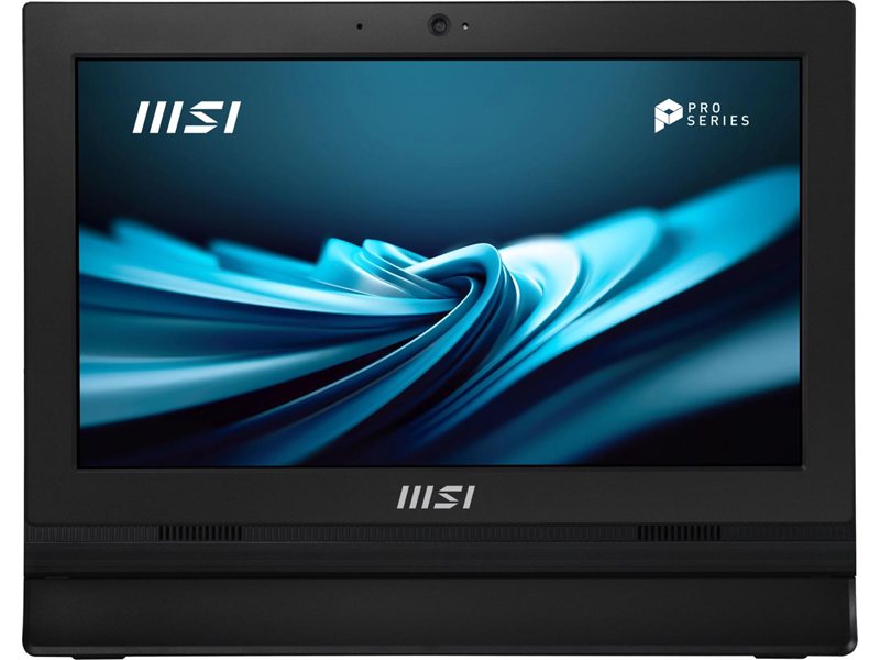 Моноблок MSI Pro AP162T ADL-083XRU 15.6" Full HD Touch N100 (0.8) 8Gb SSD500Gb UHDG CR без ОС 2xGbitEth WiFi BT 65W клавиатура мышь Cam черный 1920x1080