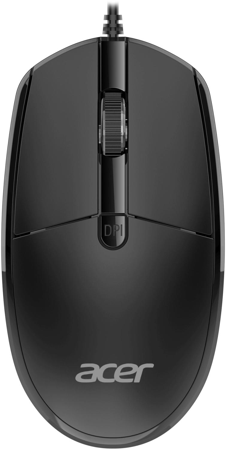 Клавиатура + мышь Acer OCC400 клав:черный мышь:черный USB (ZL.ACCCC.015)