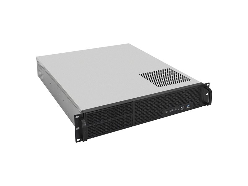Exegate EX293932RUS Серверный корпус ExeGate Pro 2U550-06/2U2088 <RM 19", высота 2U, глубина 550, БП 2U-920ADS, USB+USB3.0>