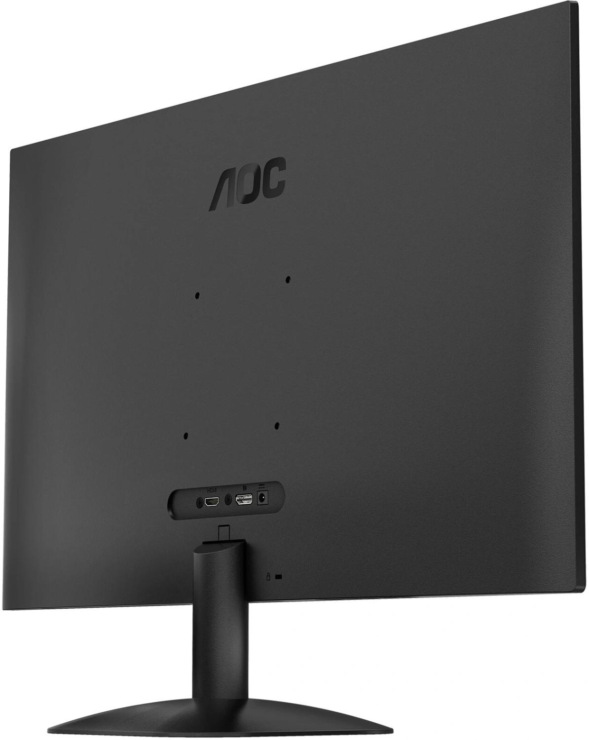 Монитор AOC 23.8" Value Line Q24B35 черный IPS LED 4ms 16:9 HDMI матовая 250cd 178гр/178гр 2560x1440 120Hz DP Quad HD 2K (1440p) 2.54кг