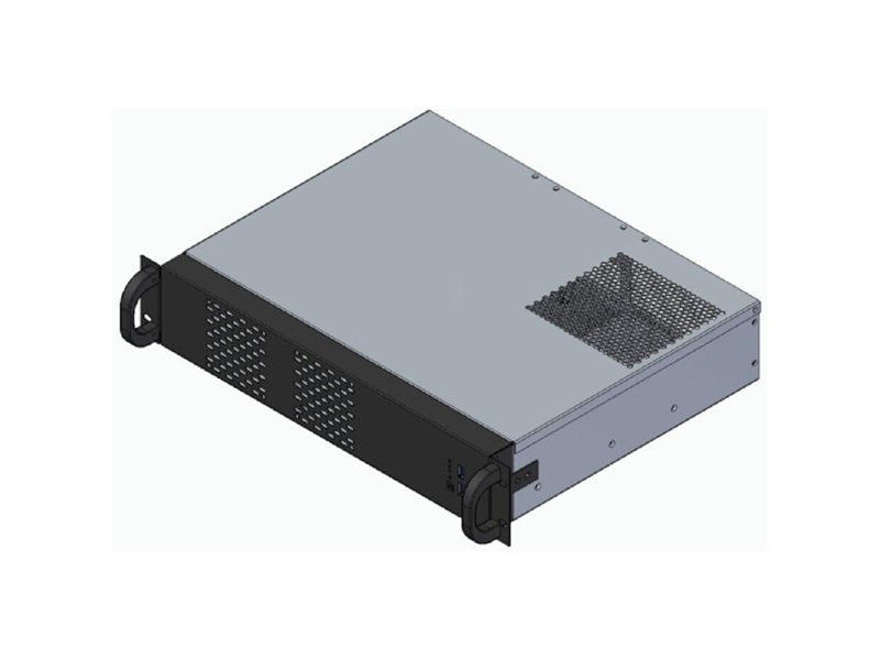 Procase 2U350-04 (Корпус 2U Rack server case, черный, без блока питания(PS/2), глубина 350мм, MB 9.6"x9.6" 4 HDD)
