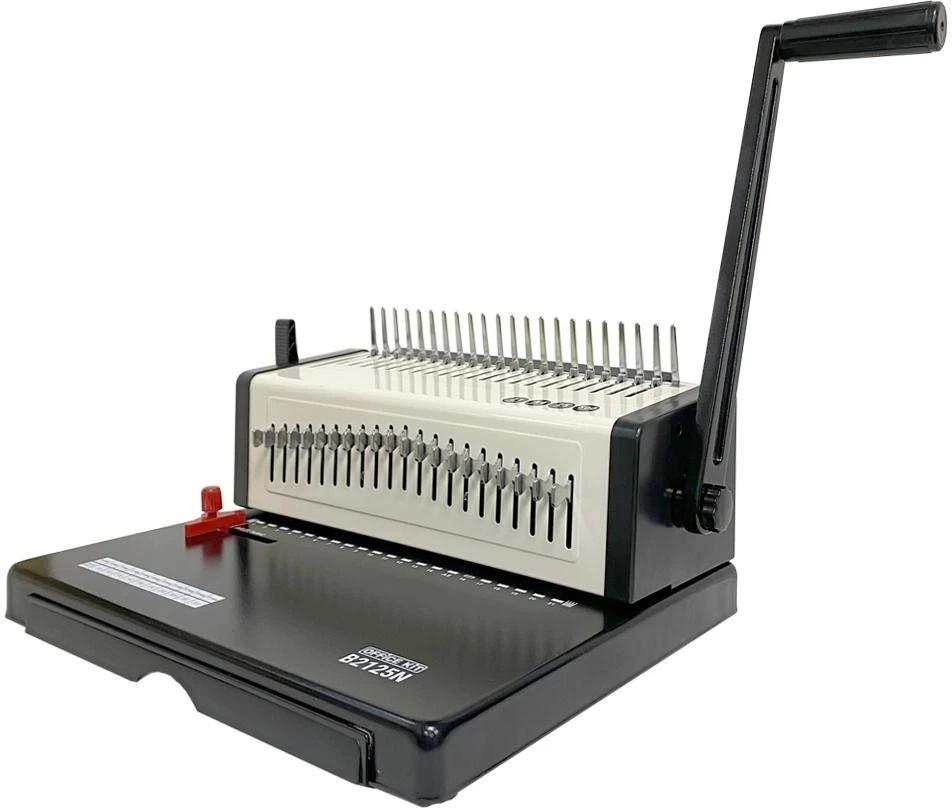 Переплетчик Office Kit B2125N A4/перф.23л.сшив/макс.500л./пластик.пруж. (4.5-51мм)