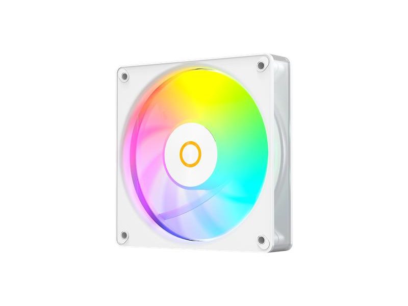 Вентилятор для корпуса Ocypus Gamma F12 Elite WH ARGB REVERSE BLADE 3 IN 1, 120x120x25mm, 4-PIN PWM, 600-1800 RPM, 26 DBA MAX, HYDRO BEARING