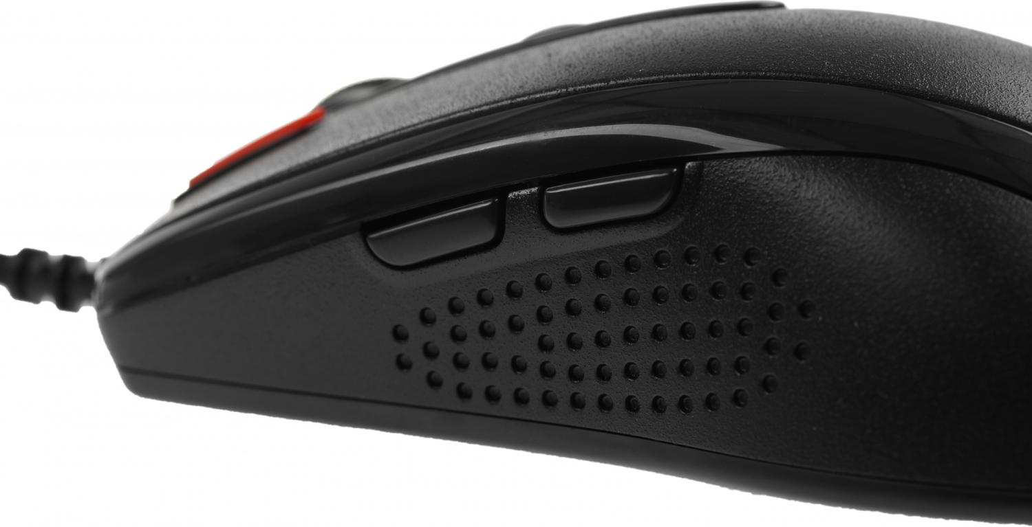 Мышь A4Tech X-7120 черный оптическая 2000dpi USB 7but (X-710BK+X7-200MP)
