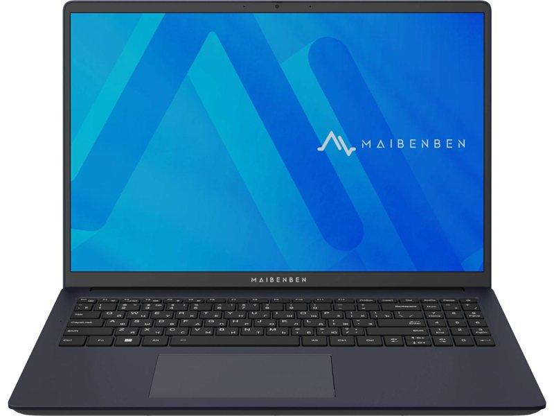 Ноутбук Maibenben M675 Ryzen 5 7430U 16Gb SSD512Gb AMD Radeon Graphics 16" IPS FHD+ (1920x1200) Windows 11 Home blue WiFi BT Cam 3896mAh (M6750F140HU4E10)