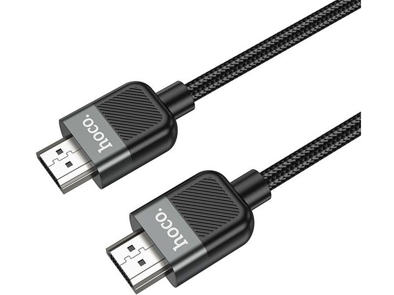 Кабель Hoco US09 ver2.0 HDMI (m) HDMI (m) 2м черный (пакет)