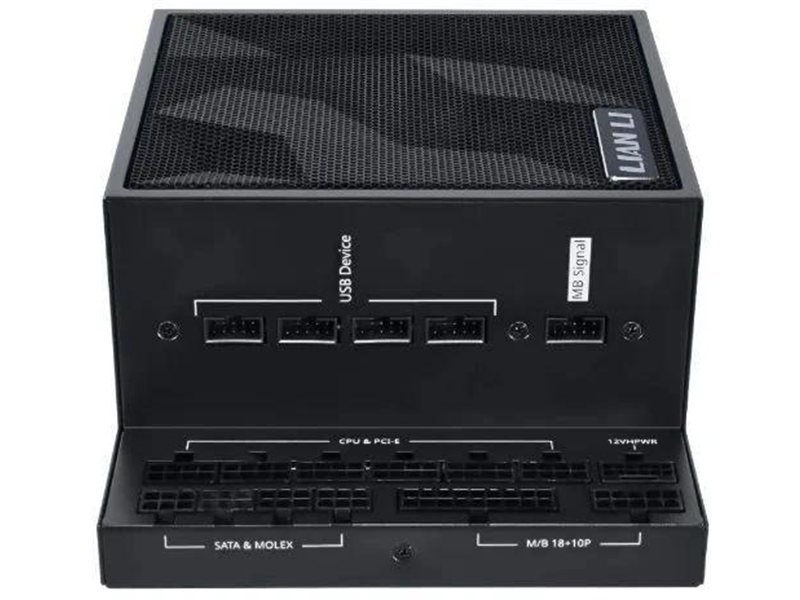 Блок питания Lian-Li ATX 1000W EDGE1000 + HUB Gen.5 80+ gold (20+4pin) APFC 120mm fan 12xSATA Cab Manag RTL