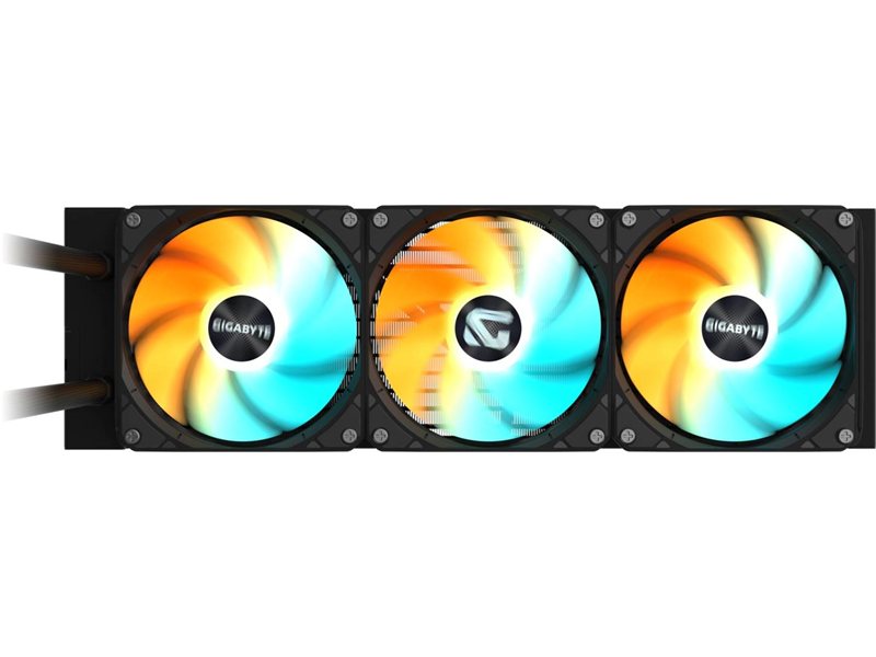 Система водяного охлаждения Gigabyte Gaming 360 ARGB Soc-AM5/AM4/1200/1700/1851 черный 4-pin 13.8-35.8dB Al Ret (GP-GIGABYTE GME 360)