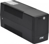 Источник бесперебойного питания ITK Electra EST-1000VA-1-001-S-L 600Вт 1000ВА черный