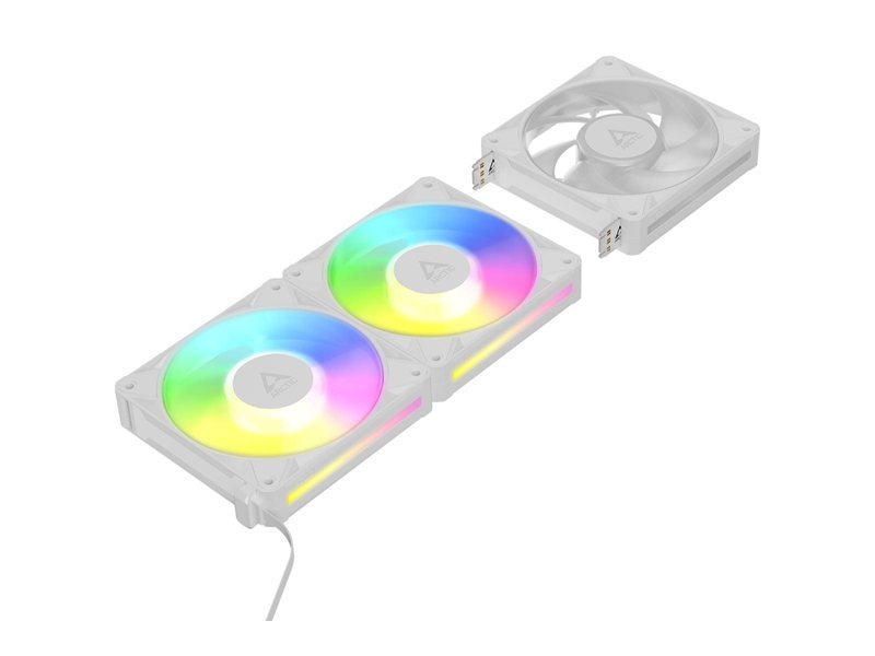 Вентилятор корпусной ARCTIC BioniX P12 A-RGB (White) - 3 Pack (ACFAN00338A)
