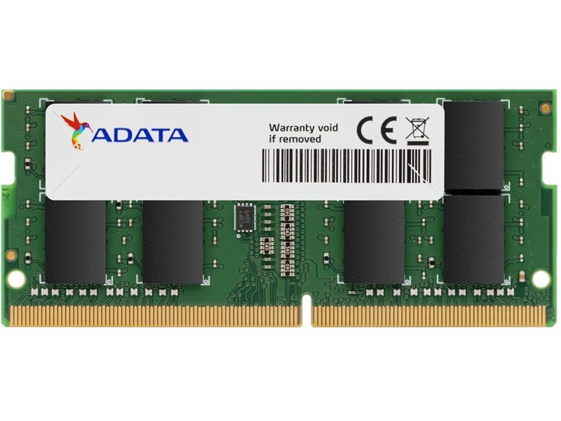 Модуль памяти ADATA Premier AD4S266616G19-SGN 16GB DDR4 2666 SO DIMM Non-ECC, CL19, 1.2V, RTL (931467)