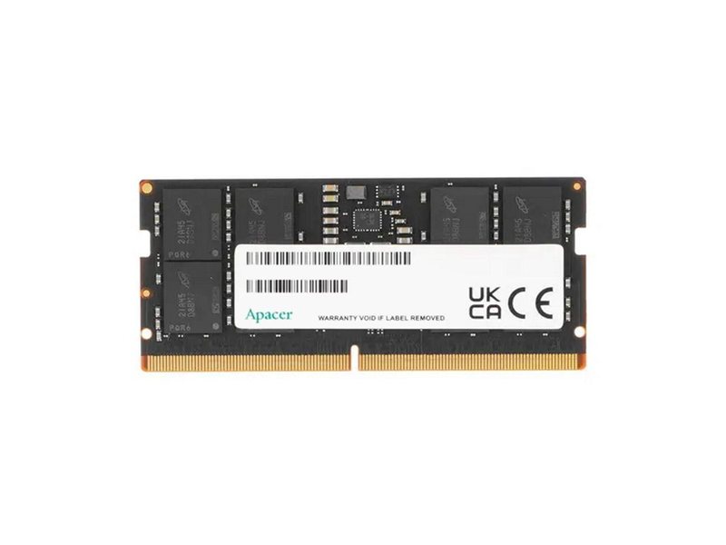 Модуль памяти Apacer 32GB DDR5 4800 SODIMM CL40, 1.2V, 2048x8,  RTL
