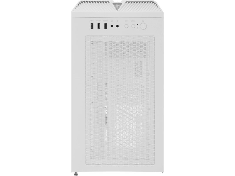 Корпус Montech Sky One Lite белый без БП ATX 5x120mm 5x140mm 2xUSB3.0 audio bott PSU