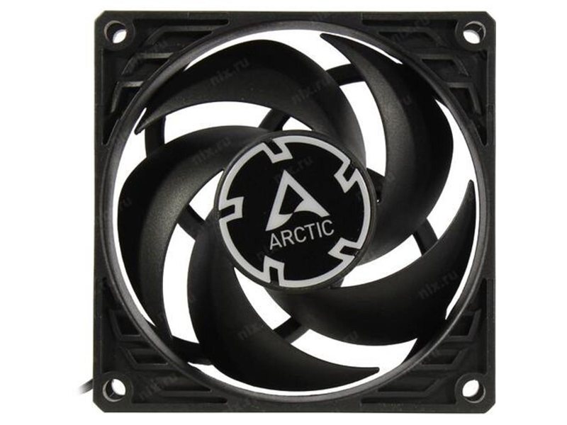 Вентилятор Arctic Cooling ARCTIC P8 Max Black корпусной - retail (ACFAN00286A)