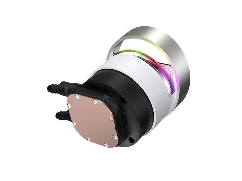 Система жидкостного охлаждения/ Water Cooling System Ocypus Sigma L36 WH ARGB (300W, 360mm, LED, White, ARGB/ Fans: 3x120mm, 73CFM, 2000RPM/ Pump height 99mm, 27dBA, 3100RPM, Rad thickness 27mm/ S: 1851, 1700, 1200, 115X, AM5, AM4)