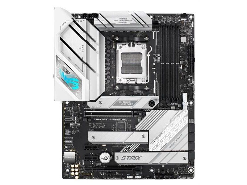 Материнская плата ASUS ROG STRIX B650-A GAMING WIFI, AM5, B650, 4*DDR5, 4*SATA, 3*M.2, 3*USB 3.2, 4*USB 2.0, Type-C, 2*PCIx16, 2*PCIx1, DP+HDMI, ATX; 90MB1BP0-M0EAY0