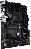 Материнская плата ASUS TUF GAMING B550-PLUS WIFI II,  Socket AM4, B550, 4*DDR4, HDMI+DP, CrossFireX, SATA3 + RAID, Audio, 2,5Gb LAN, USB 3.2*8, USB 2.0*6, COM*1 header (w/o cable) ATX ; 90MB19U0-M0EAY0