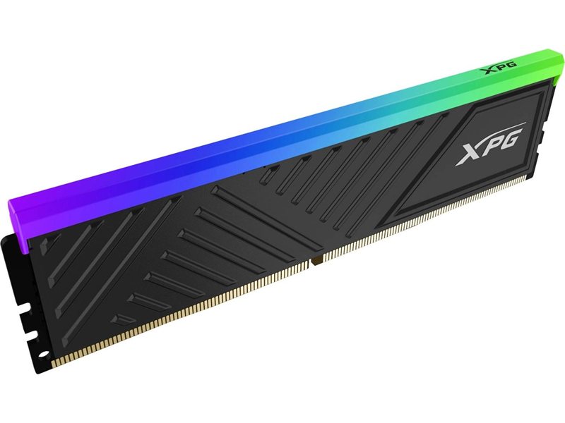 Память DDR4 16GB 3200MHz A-Data AX4U320016G16A-SBKD35G XPG Spectrix D35G RGB RTL Gaming PC4-25600 CL16 DIMM UDIMM 288-pin 1.35В dual rank с радиатором Ret
