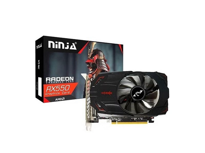 Видеокарта Ninja (Sinotex) RX550 8GB GDDR5 128bit DVI DP HDMI 1FAN RTL