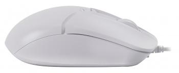 Мышь A4Tech Fstyler FM12S белый оптическая 1200dpi silent USB 3but (FM12S WHITE)