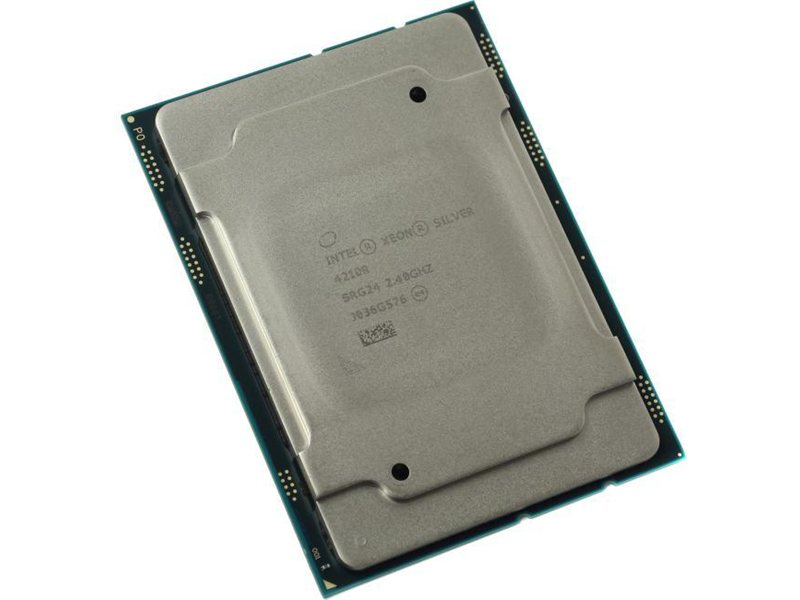 Процессор CPU Intel Xeon Silver 4210R (2.4GHz/13.75Mb/10cores) LGA3647, 100W, up to 1Tb DDR4-2400, CD8069504344500, clean pull