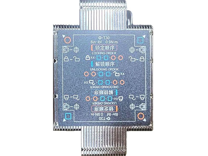 Радиатор/ Gooxi 2U4HP-T027-GP coolers for AMD motherboards ,TDP =280W