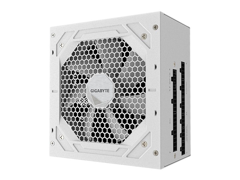 Блок питания ПК Gigabyte UD1000GM PG5 ICE 1000W, 80Plus, Gold, Полностью модульный, White colour