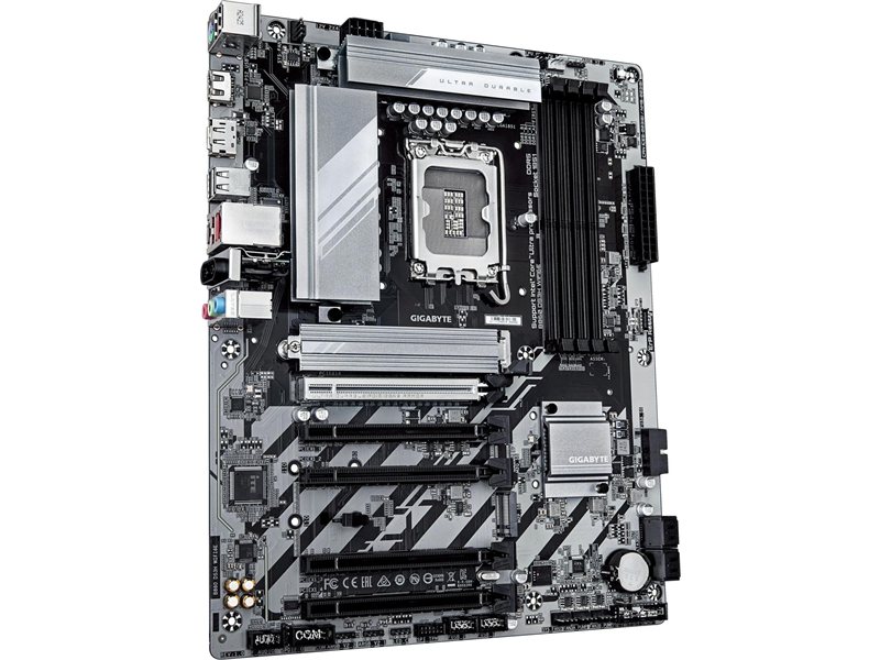 Материнская плата Gigabyte B860 DS3H WIFI6E Soc-1851 Intel B860 4xDDR5 ATX AC`97 8ch(7.1) 2.5Gg RAID+HDMI+DP