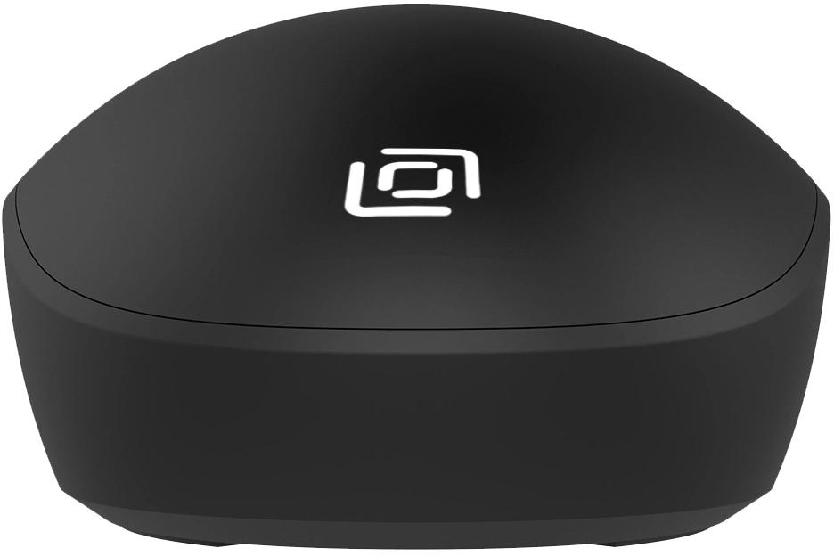 Мышь Оклик 201MW черный оптическая 1600dpi беспров. USB 4but (2070318)