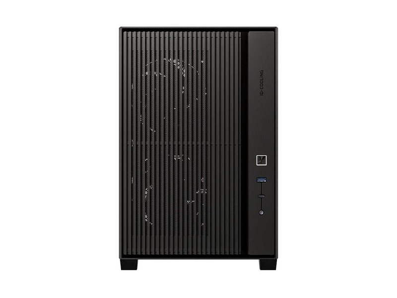 Корпус Case ID-Cooling FLOW 500 AIR Black mATX/win TG/2 fans/Gen2 Type C/CPU180mm/ GPU 403mm/no PSU