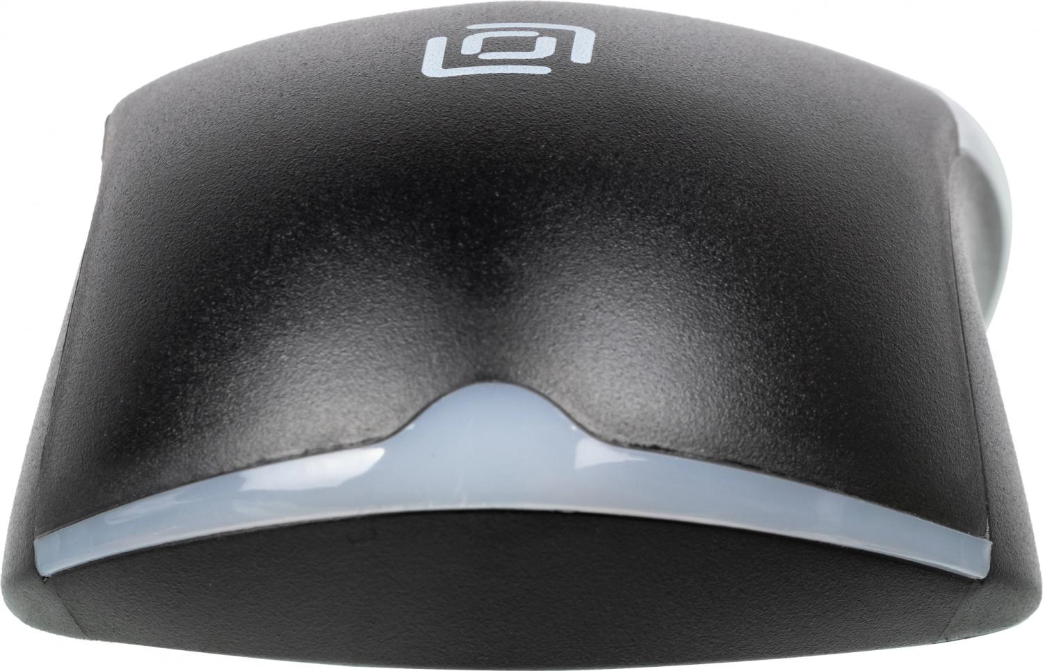 Мышь Оклик 245M черный оптическая 1000dpi USB 3but (471479)