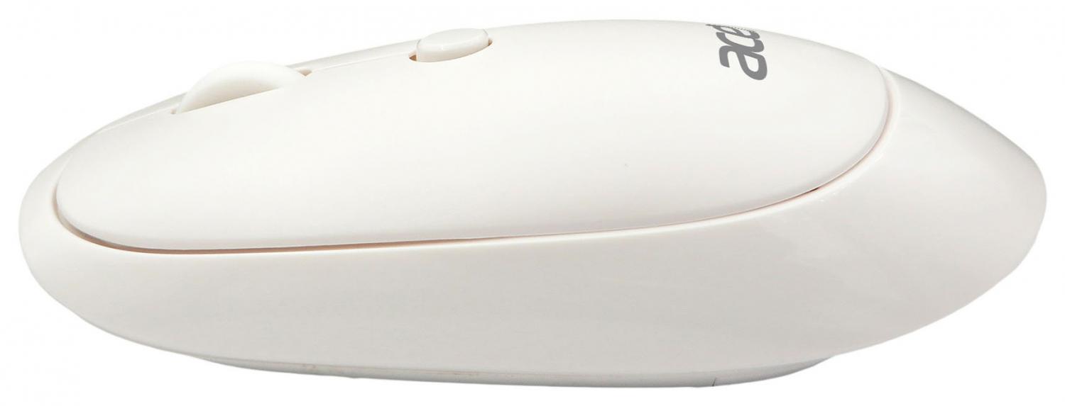Мышь Acer OMR138 белый оптическая 1600dpi беспров. USB 3but (ZL.MCEEE.01L)