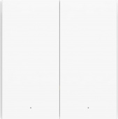 Умный выключатель Aqara Wireless Remote Switch H1 2-хкл. белый (WRS-R02)