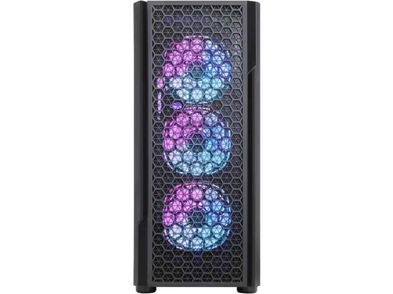 Корпус Accord ACC-3312 черный без БП ATX 2xUSB2.0 1xUSB3.0 audio bott PSU