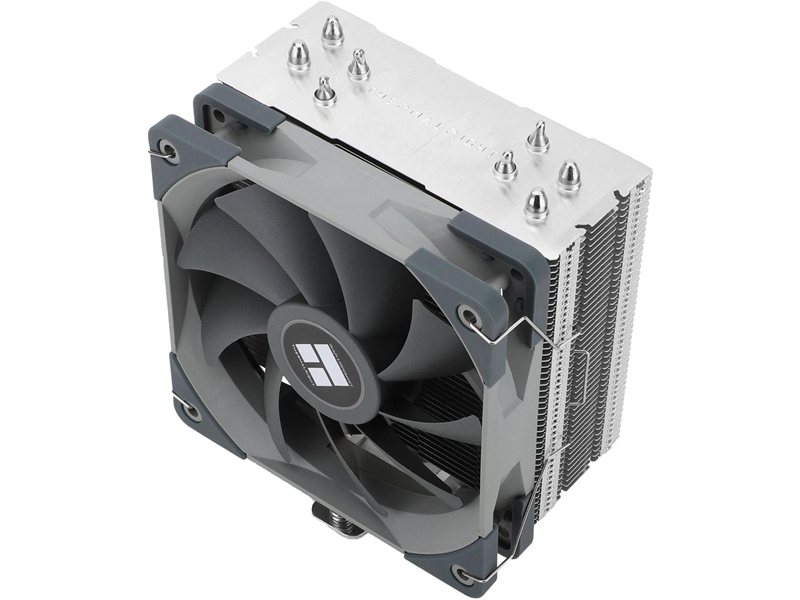 Кулер для процессора/ CPU Cooler Thermalright Assassin Spirit 120 EVO (4-pin PWM, 156mm, Al/Cu, 4x6mm, ARGB, 1x120mm, 68.9CFM, 28.2dBA, 2000RPM, S: 1851/1700/1200/115X, AM5/AM4, black)