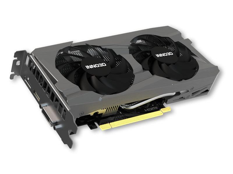 Видеокарта INNO3D RTX 3050 Twin X2 OC 8GB//RTX3050, DVI, DP,HDMI, 8G,D6