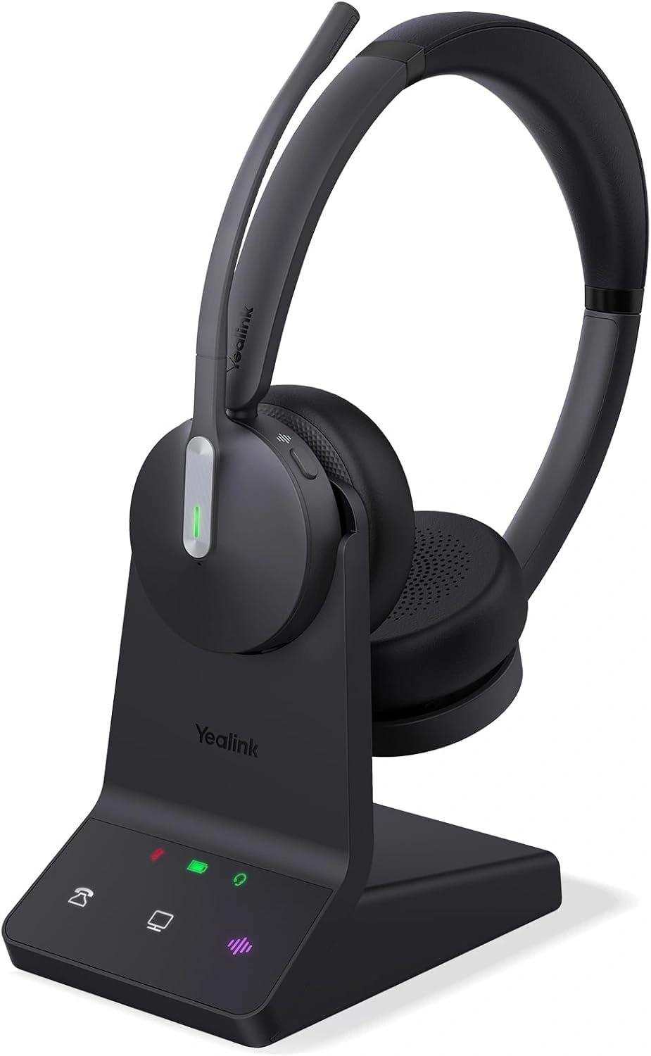 Гарнитура беспроводная Yealink WH64 Dual UC черный