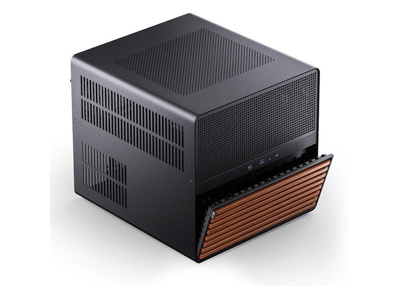 Корпус без блока питания/ Case JONSBO N5, Mini-Tower, 3x120mm, 1xUSB-A 3.0 + 1xUSB-C 3.2, E-ATX, ATX, mATX, mITX Black