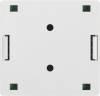 Розетка Lanmaster TWT-SM2-4545-WH RJ45 2 кат.5E бел. (упак.:1шт)