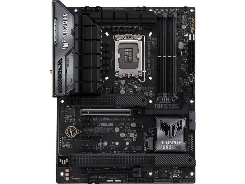 Материнская плата Asus TUF GAMING Z790-PLUS WIFI Soc-1700 Intel Z790 4xDDR5 ATX AC`97 8ch(7.1) 2.5Gg RAID+HDMI+DP