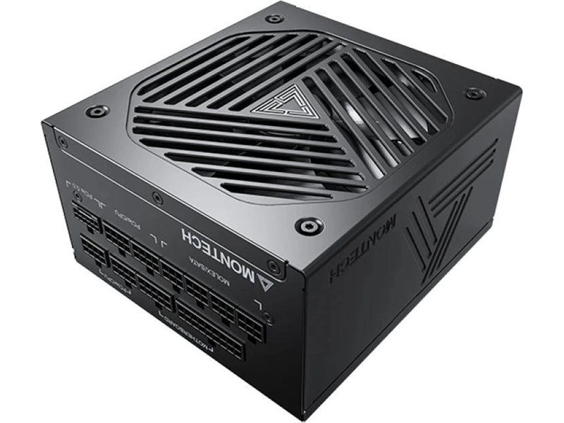 Блок питания Montech ATX 1200W TITAN GOLD Gen.5 80+ gold (20+4pin) APFC 135mm fan 12xSATA Cab Manag RTL
